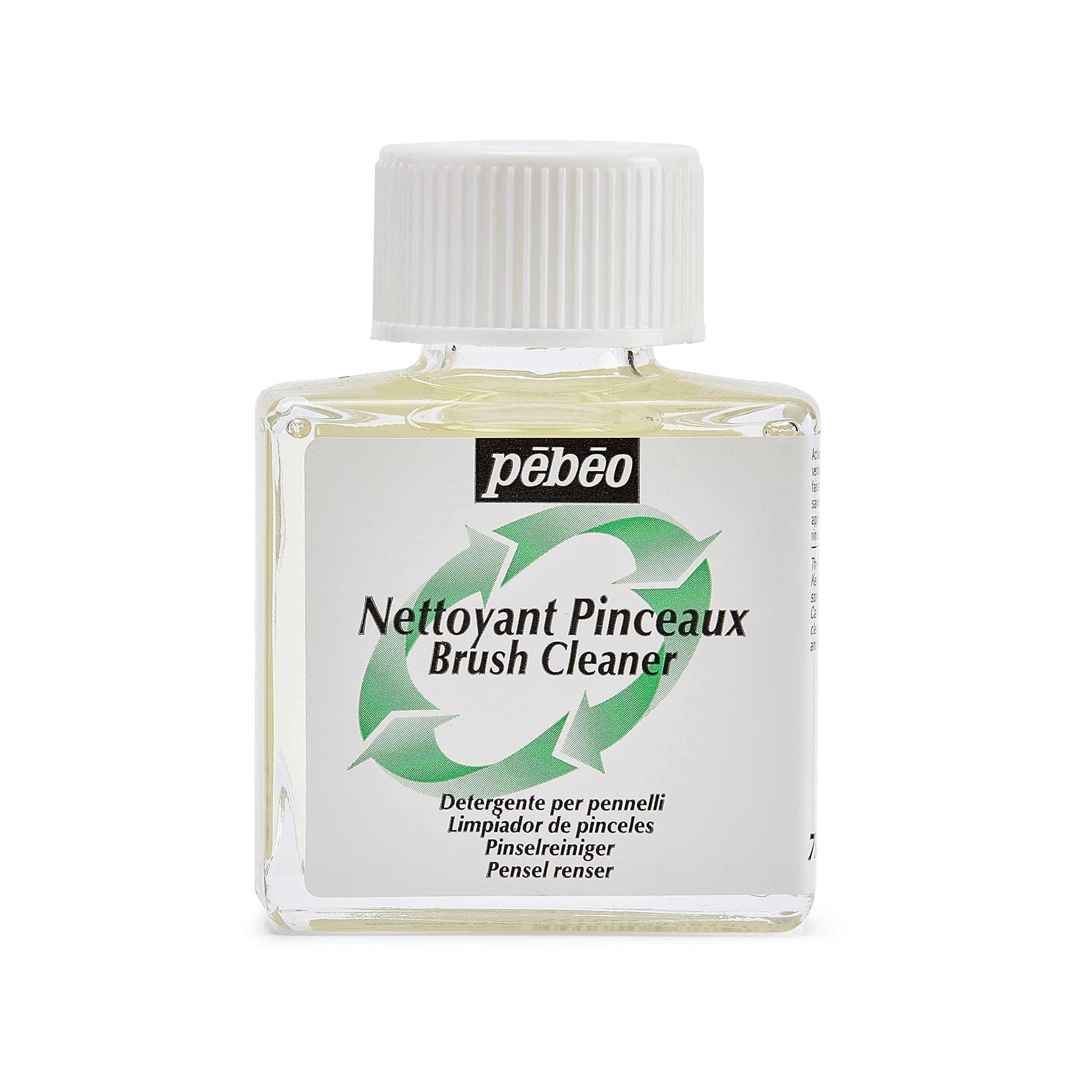 Pebeo 650315 75 ml Brush Cleaner, Transparent