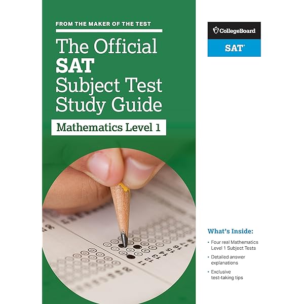 Amazon.com: The Official SAT Subject Test in Mathematics