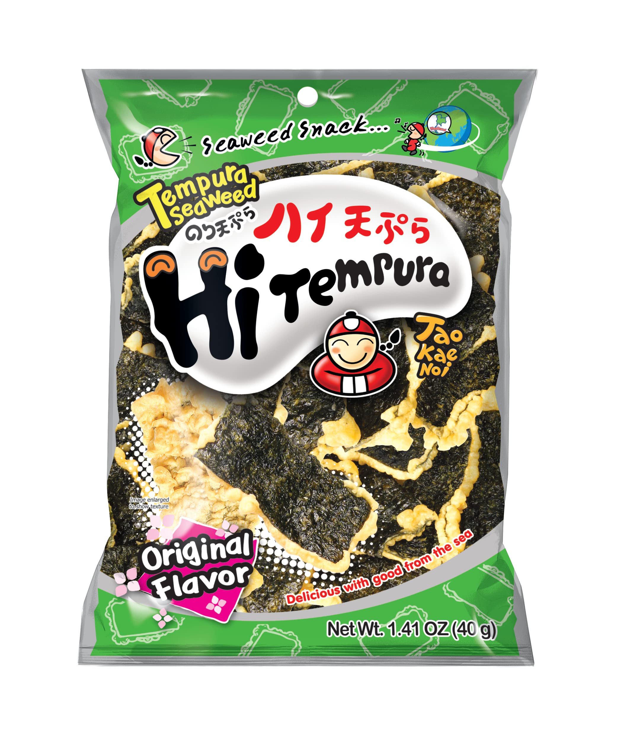 Tao Kae Noi Original Hi-Tempura Seaweed 40 g