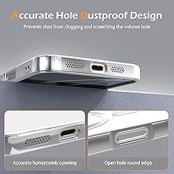 IAIYOXI Magnetic Clear Case for iPhone 8 with Full