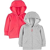 Simple Joys by Carter's girls 2-pack Full Zip Hoodies