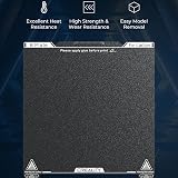 KOYOF EI Creality K1C Texture PEI Build Plate Kit 235x235mm Frosted Surface view 2