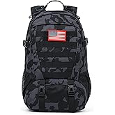 Yuanhees Camo Backpack for boys, Teen Boys Backpacks for School, Camo Bookbag for kid,Small Tactica Backpack for outdoor 30L