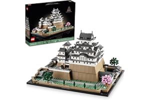 LEGO Architecture Landmarks Collection: Himeji Castle 21060 Building Set, Build & Display this Collectible Model for Adults, Fun Gift for Lovers of Japan, Famous Japanese Buildings, History and Travel