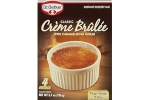 Dr. Oetker, Creme Brulee Mix, 4 Servings, 3.7oz (Pack of 3)