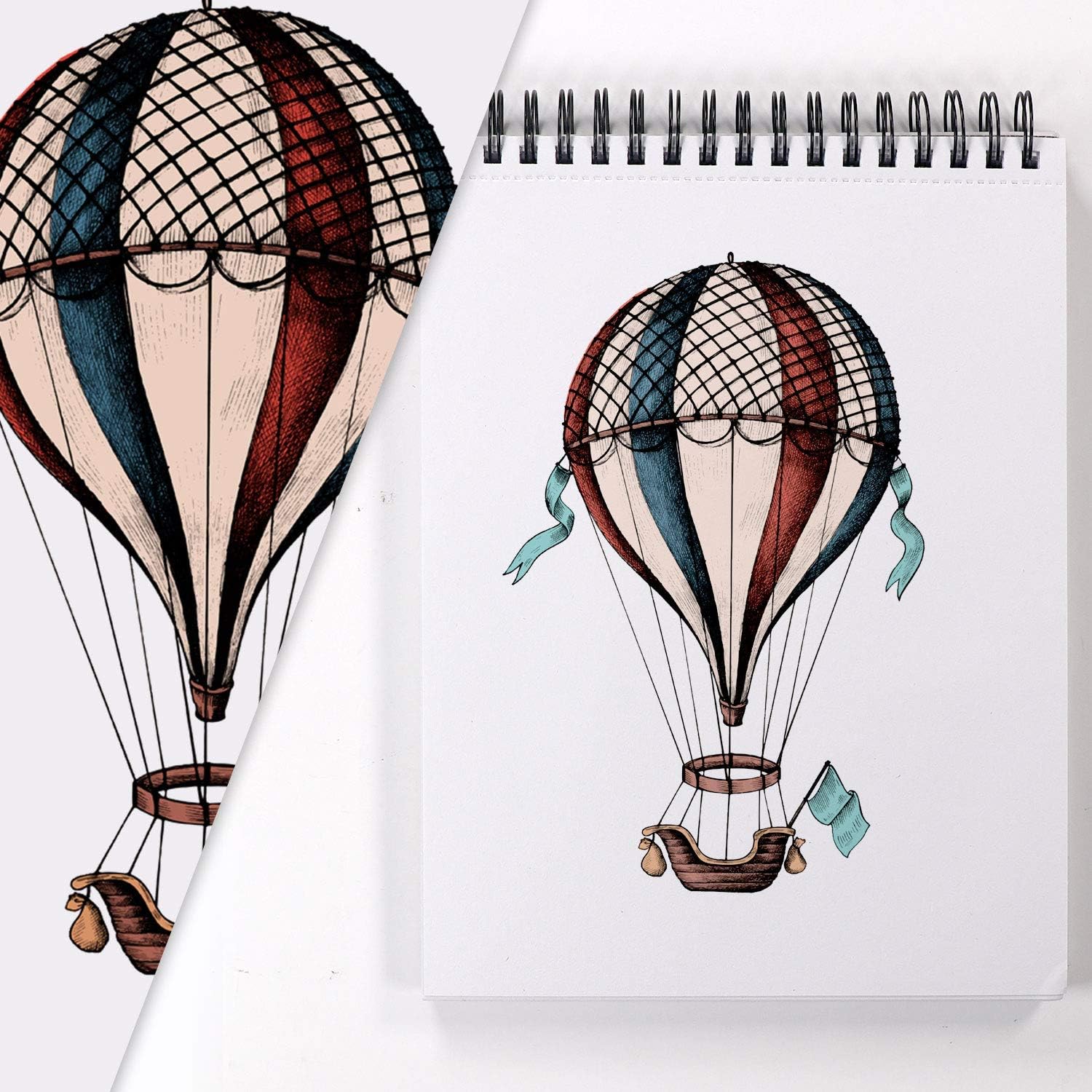 Bellofy 3 x Drawing Paper Pads 9” x 12” | 300 Sheets | 60lbs 85g | Acid Free Sketchbook Paper for Dry Media | Top Spiral Bound Sketchpad for Kids, Beginners, Artists & Professionals: Arts, Crafts & Sewing