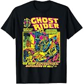 Ghost Rider - Black Light T-Shirt