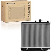 A-Premium Engine Coolant Radiator Assembly with Transmission Oil Cooler | Compatible with Chevrolet Colorado 2004-2012 &amp; GMC Canyon 2004-2012 &amp; Isuzu i-280, i-290, i-350, i-370, 2.8L 2.9L 3.5L 3.7L