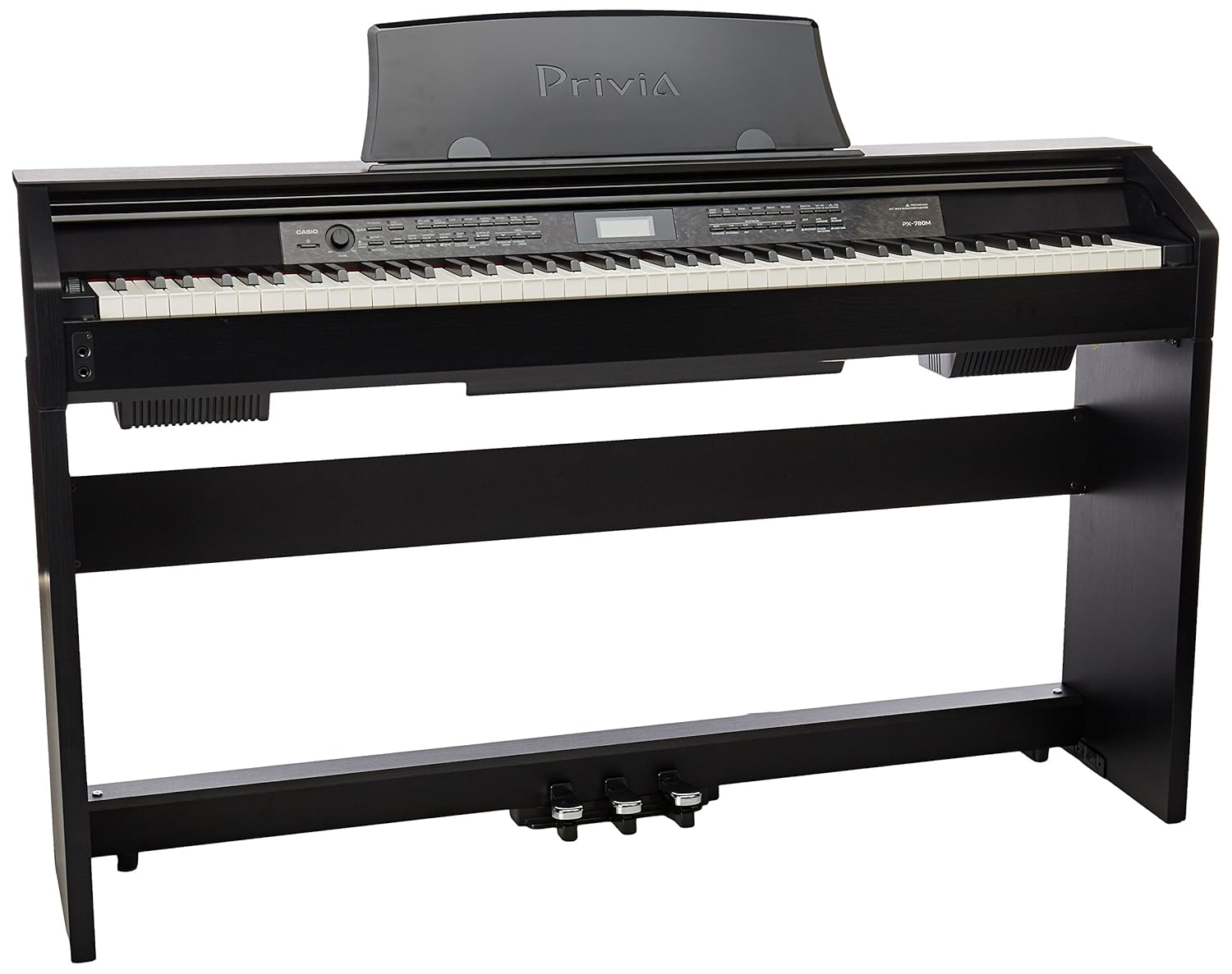 Amazon.com: Casio PX-780 Privia 88-Key Digital Home Piano with Power  Supply, Black: Musical Instruments