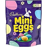Cadbury Mini Eggs, Chocolatey Candy Eggs, Party Size, Resealable bag, 875 g, Prepared in Canada