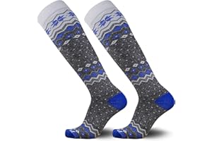 Pure Athlete Ski Socks Women Wool Warm – Skiing Sock Men, Warmest Snowboard Cold Weather Pack