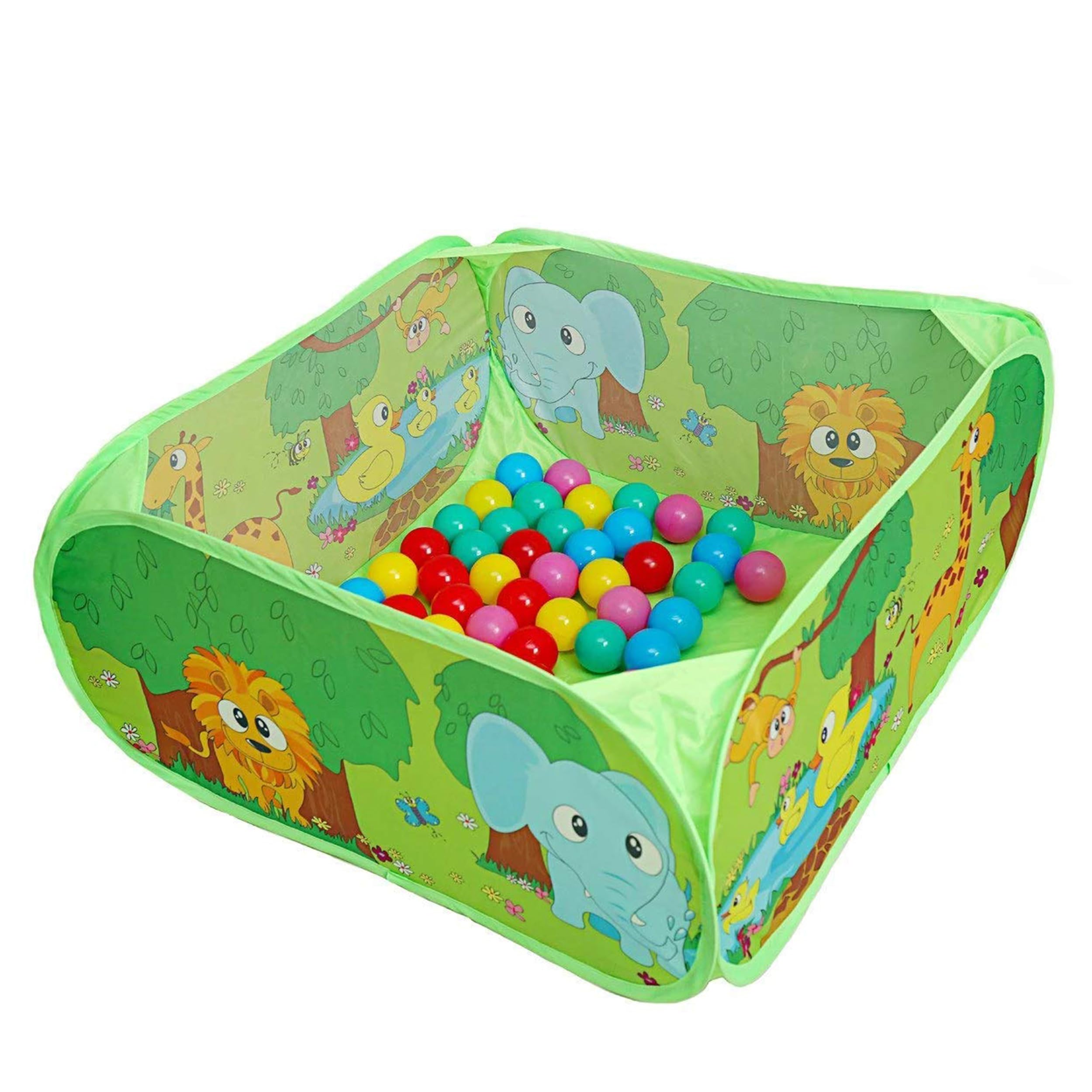 Ball Pit with 50 Balls Pop-up Kids Pit Balls Pool,Easy to Folding