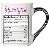Cottage Creek Hairstylist Mug, 16 oz, Ceramic, Microwave Safe, Great for Home, Hair Stylist Gift