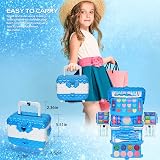 EVACOK Kids Makeup Sets Princess Beauty Toy Safe Non-Toxic 4 to 10 Years view 6