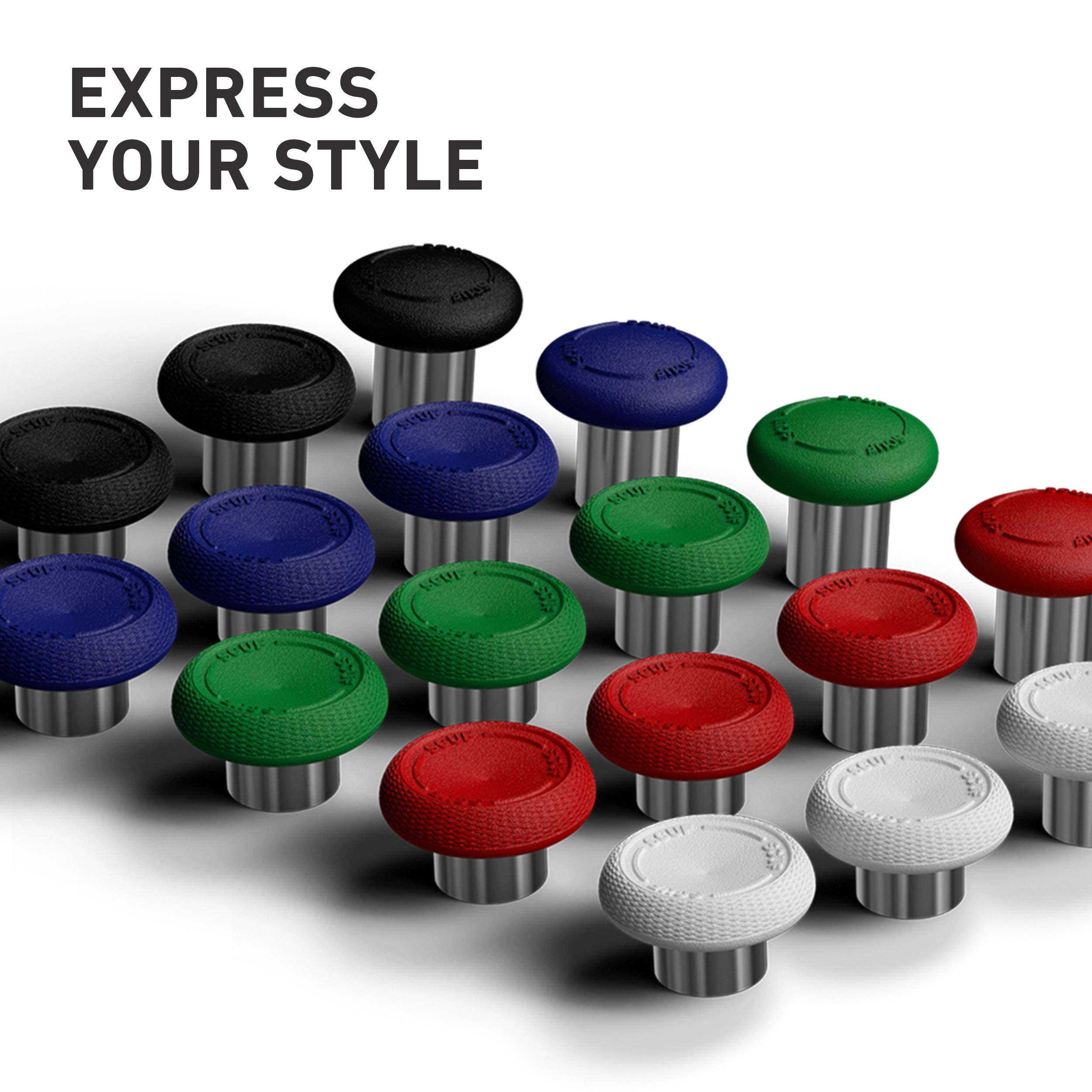 SCUF Elite Series 2 Thumbsticks for Xbox Elite Series 2 | 4-Pack – Black