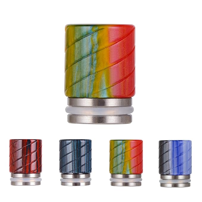 WOLFTEETH Epoxy Resin 810 Drip Tip Mouthpieces for Electronic Cigarette