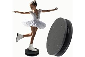 Figure Skating Spinner - Training Aid for Ice Skaters, Gymnastics, Dance and Ballet Pirouette. Metal Eight (8) Inch Spin Trai