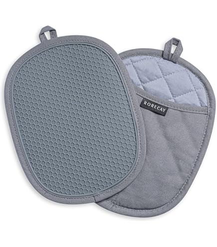 Suportes De Panela Kitchen Mama - Silicone Resistente A 260°C, Cinza
