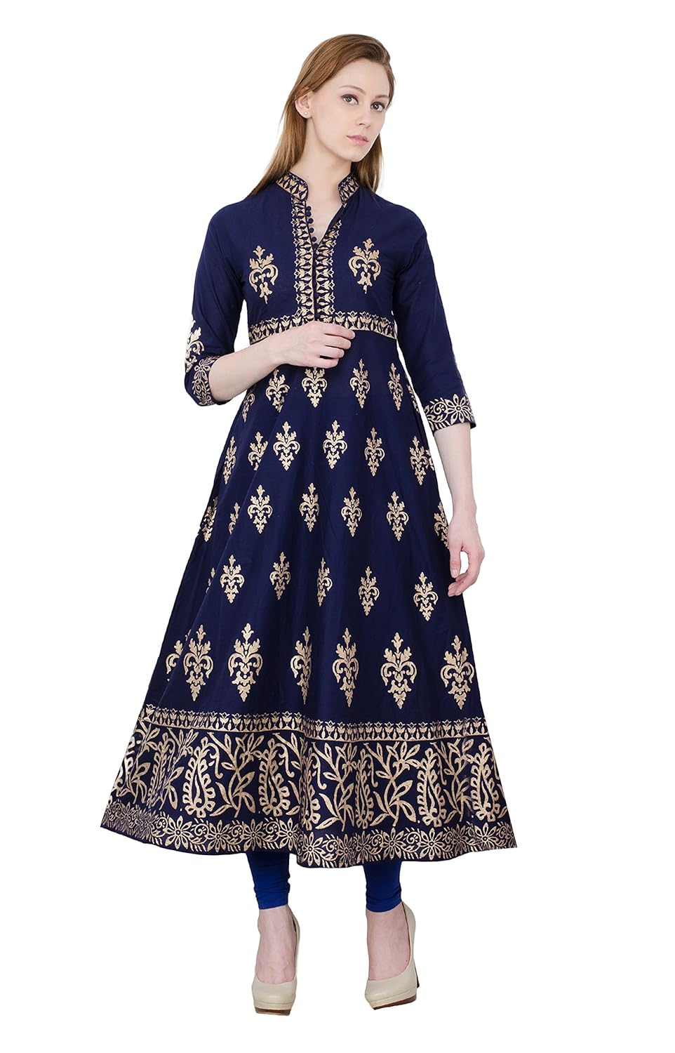 cotton anarkali kurtis online shopping