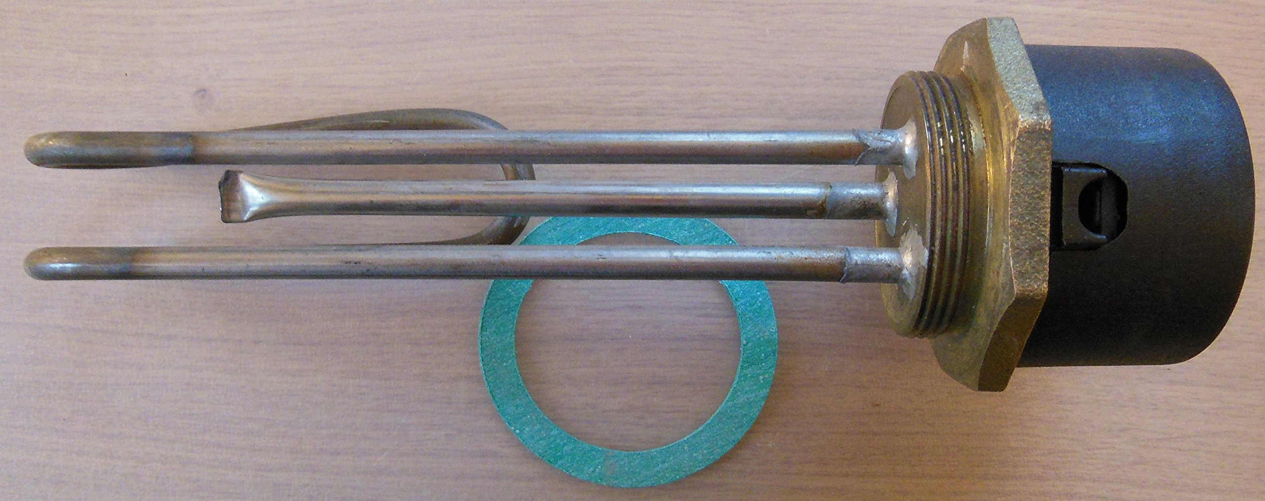 11" TESLA INCOLOY 53389 IMMERSION HEATER ELEMENT