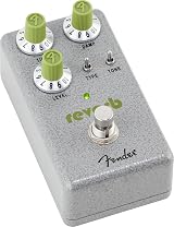 Fender Hammertone Reverb Guitar Effect Pedal Three Modes True Bypass Aluminum view 6