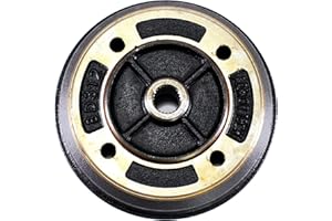 ATVWORKS Compatible with Kawasaki Mule 2010/2500 / 2510 (KAF620) Front/Rear Brake Drum Replacement for 41038-1227 & 41038-1226