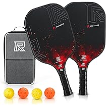 Amazon.com : T-300 Carbon Fiber Pickleball Paddles Set of 4