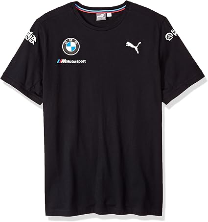 PUMA Mens BMW M Motorsport M Team T-Shirt, Anthracite, M