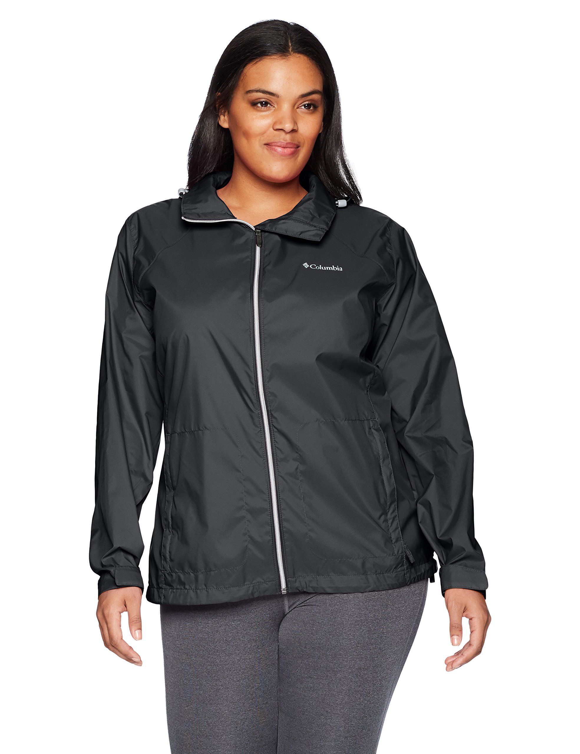 columbia women's plus size rain jackets