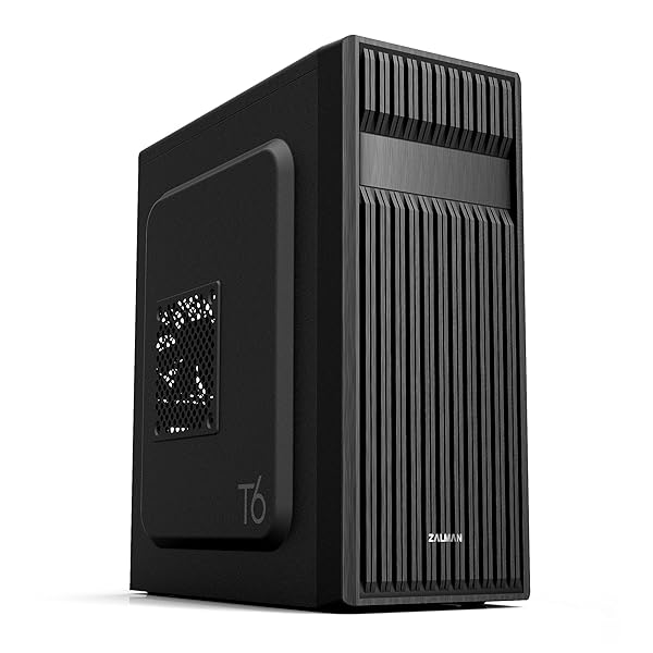 ZALMAN T6 ATX MID TOWER COMPUTER PC CASE,...