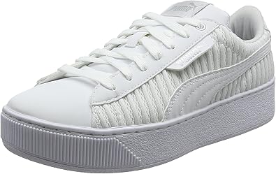 puma vikky platform sneaker white