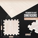 SG Traders Interlocking EVA Foam Mats 60x60cm 24x24in Gym Floor Tiles view 2