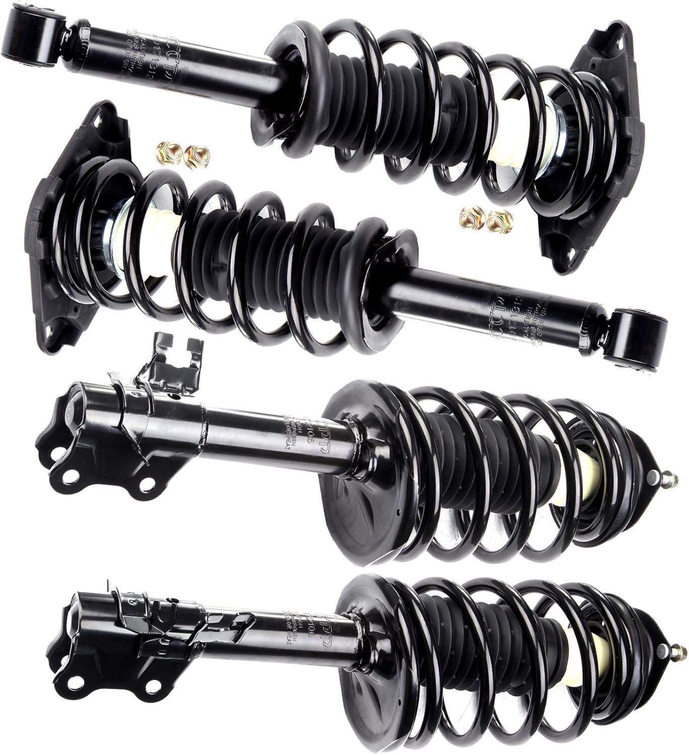 Front Pair Complete Shocks Struts For 2002 2003 2004 2005 2006 Nissan
