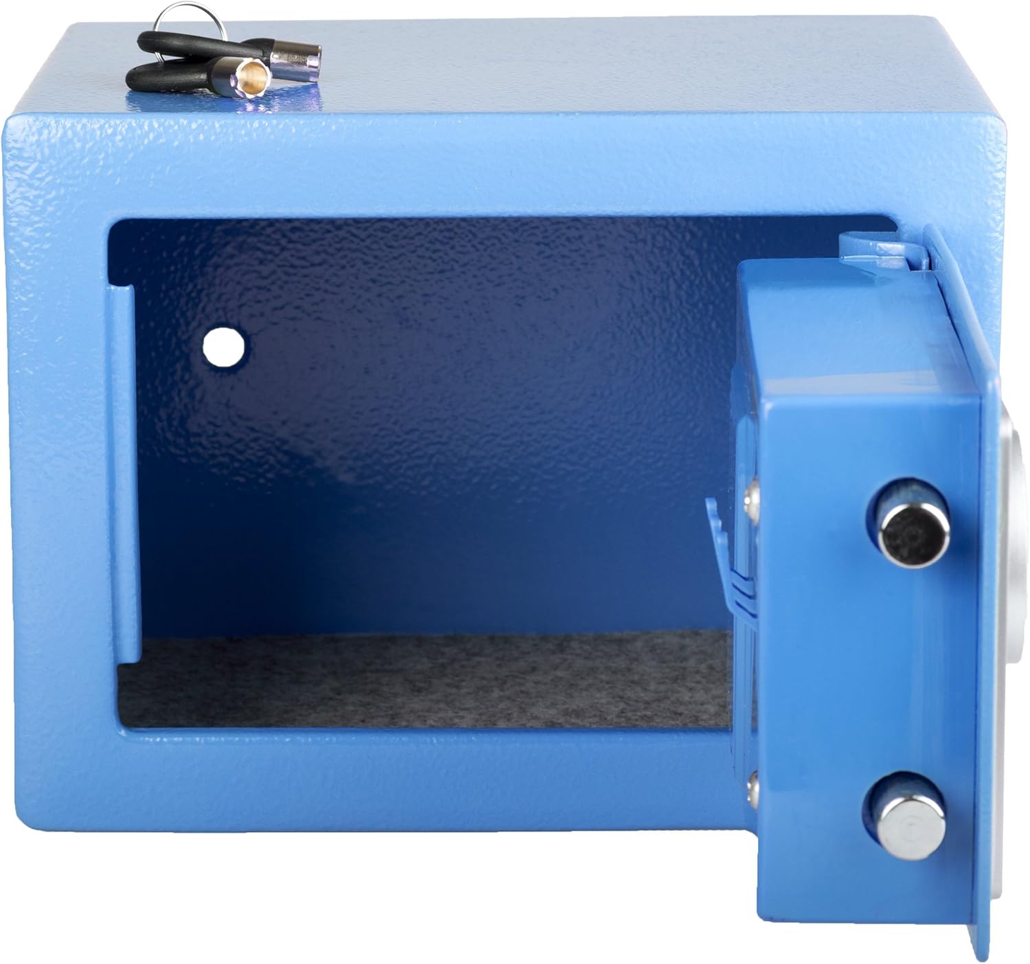 Stalwart 65-E17-B Electronic Deluxe Digital Steel Safe, Blue - - 