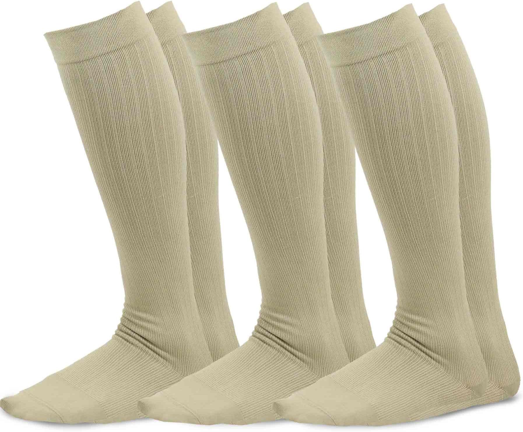 TeeHee Athletic Sports Functional Compression Multi Pair Assorted Scoks