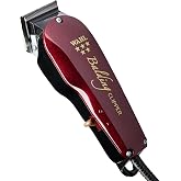 Wahl Professional 5 Star Balding Corded Clipper, Ultra-Close, Model 8110 | V5000 Electromagnetic Motor Cuts at 2X Pivot Speed for Skin &amp; Bald Fades, Includes 2 Guides, Combs, Oil &amp; Brush