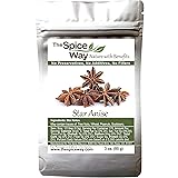 The Spice Way Star Anise - whole ( 3 oz ) great for baking and tea