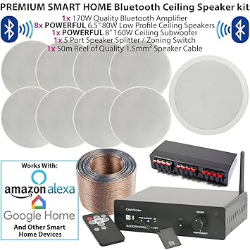 Consumer Electronics Bluetooth Home Stereo Amplifier Ceiling