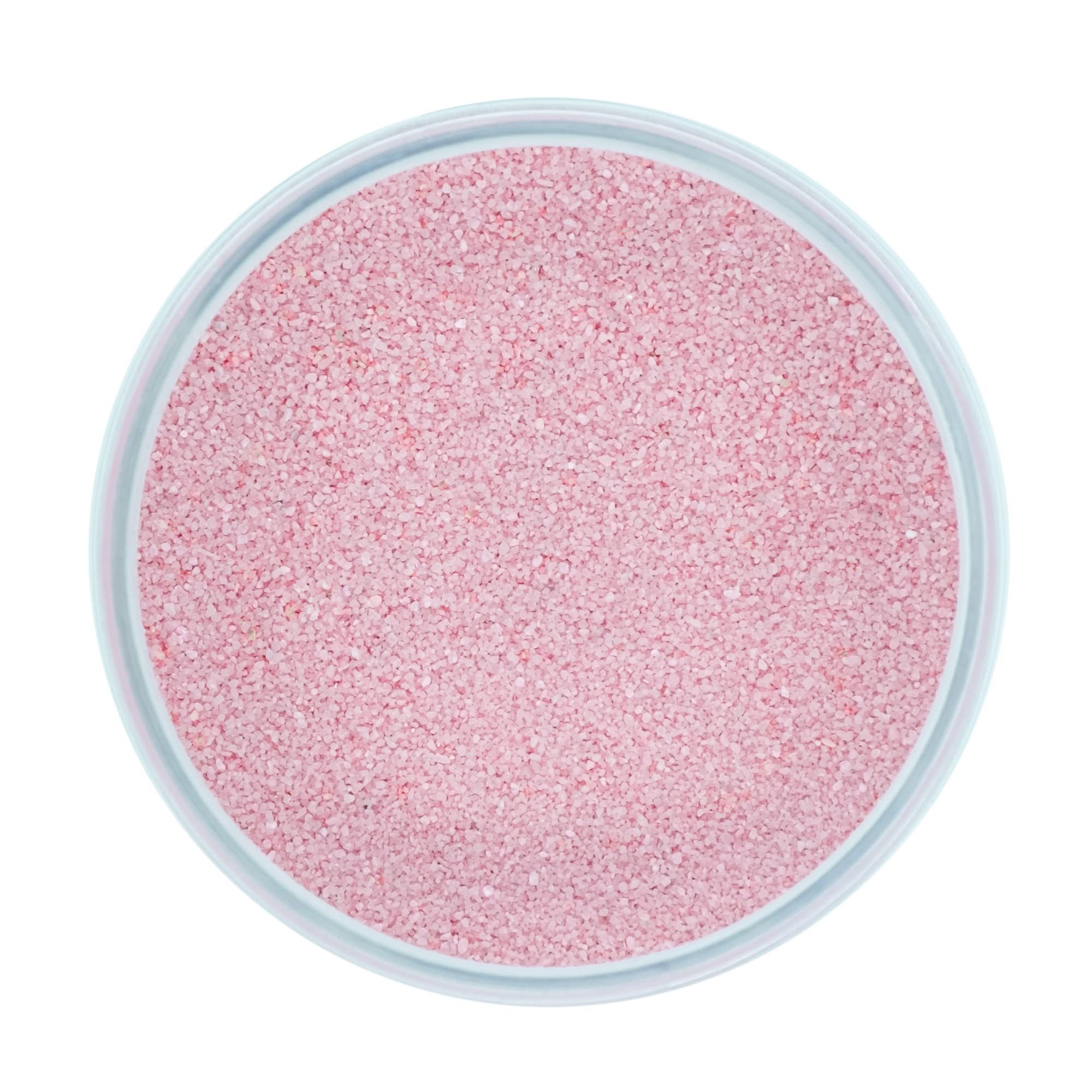 moorg Pink Coloured Sand for Decorations 370g, Coloured Sand for Glass Vases, Sand Rite, Thin 0.2-0.6mm, Great for Your Decorative Ideas