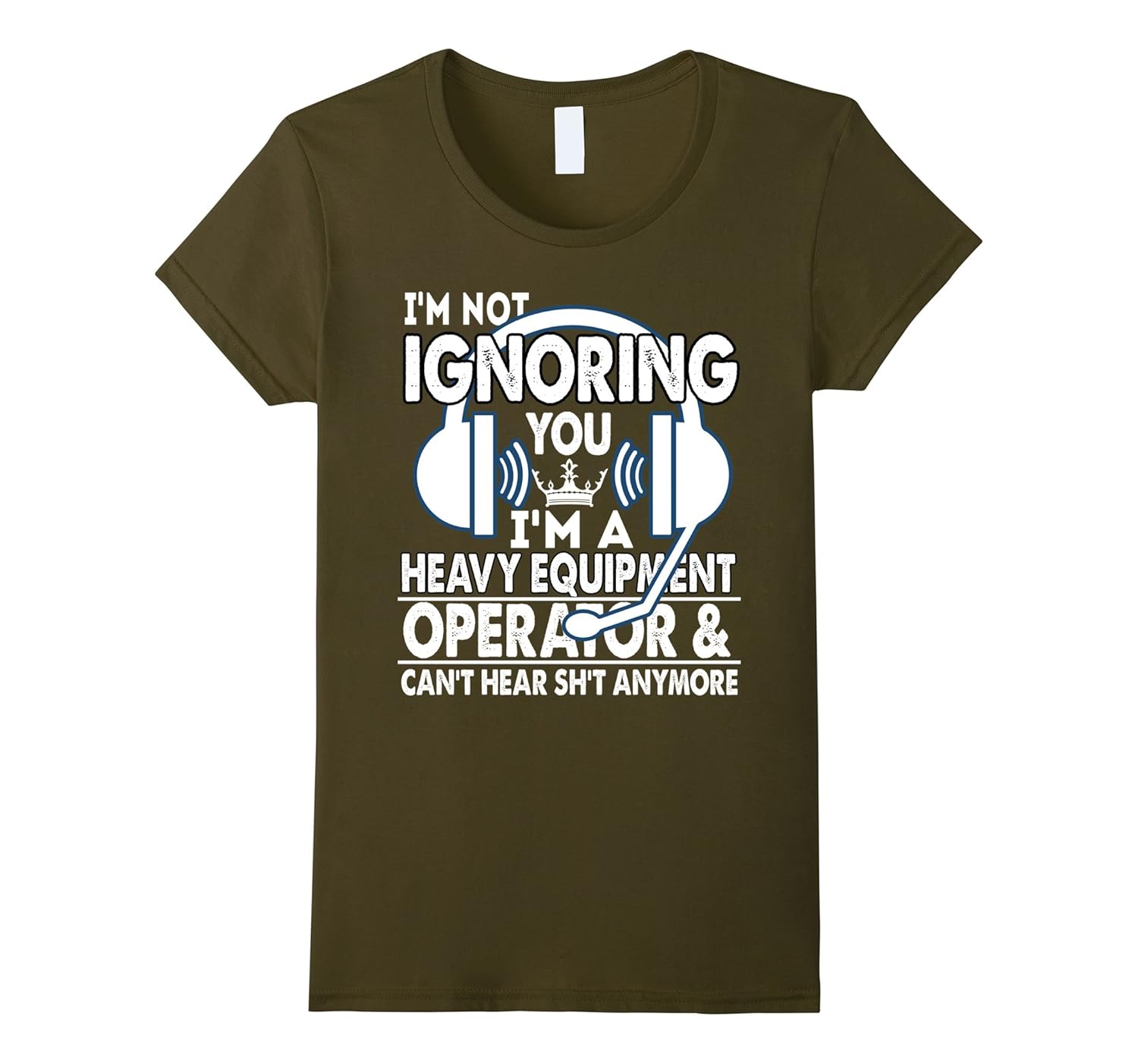 Heavy Equipment Operator Shirt OliveTovacu