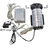 Aquatec 8800 Booster Pump Kit for up to 200 GPD RO Reverse Osmosis water filtration system for both standard and manifold type systems 8852-2J03-B424 PSW-340 Made in USA