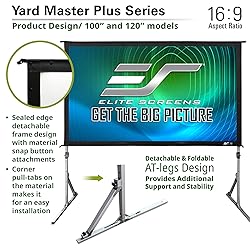 Elite Screens Yard Master Plus, 100-INCH 16:9, 8K