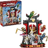 LEGO NINJAGO Ninja Character Display 15th Anniversary Building Toy for Kids, Ages 14+ - Ninja Playset W/Elemental Master of L