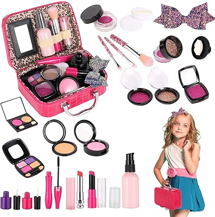 little girl pretend makeup