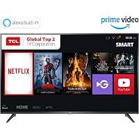 TCL 125.64 cm (50 inches) 4K Ultra HD Smart LED TV 50P65US-2019 (Black) | Built-In Alexa