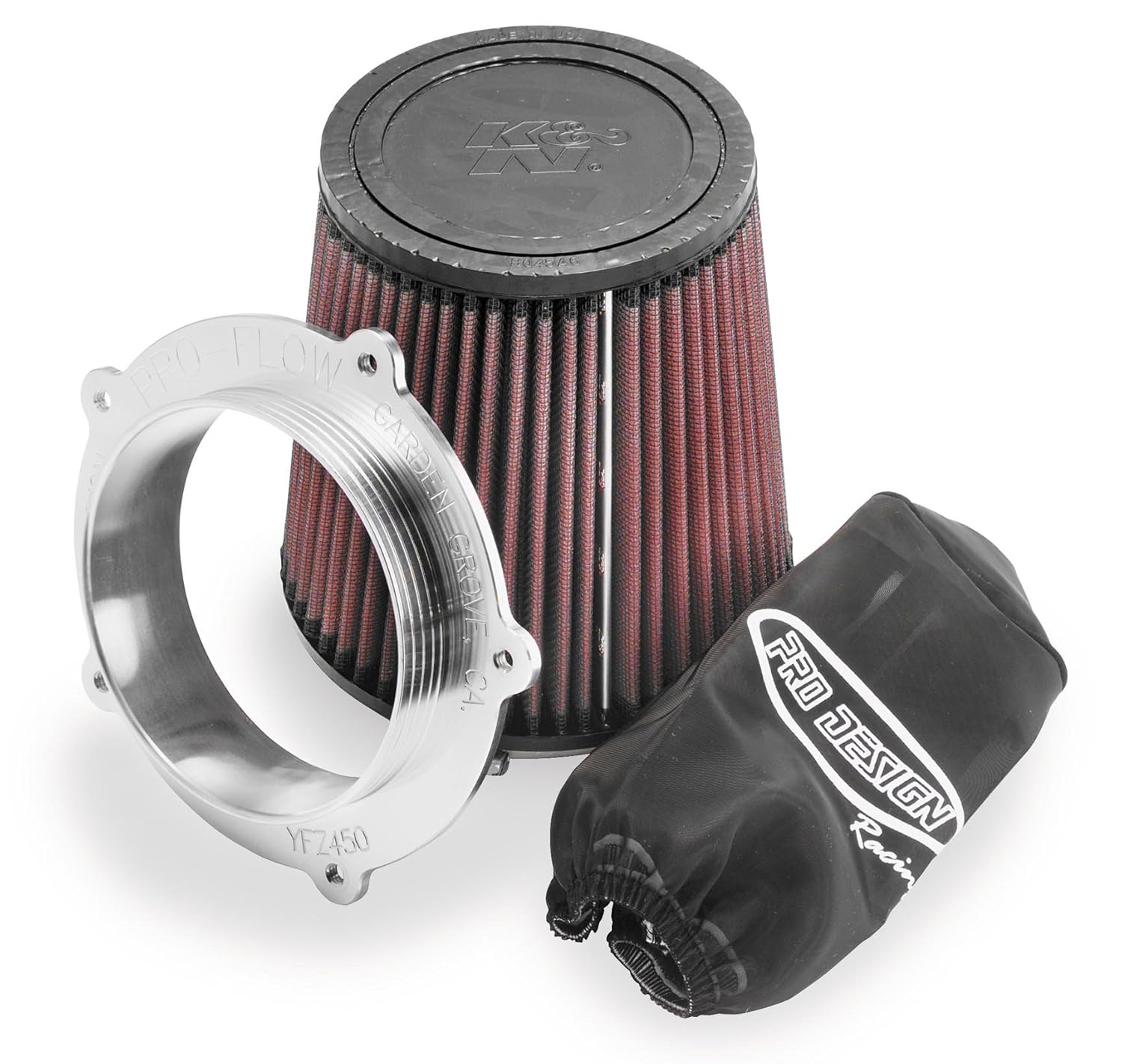 Pro Design Pro Flow Air Filter Intake Compatible With Yamaha Raptor 660