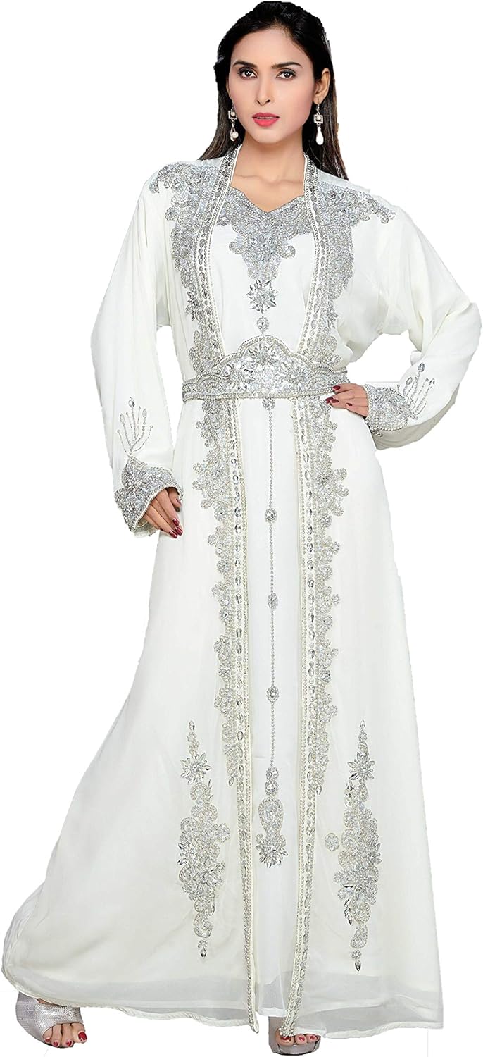 off white gown dress