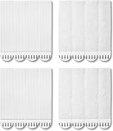 JELLYSUB 12 Pairs Large Picture Hanging Strips Heavy Duty White