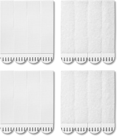 JELLYSUB 28 Pairs Large Picture Hanging Strips Heavy Duty 56 Strips