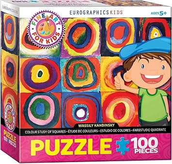 juego de cuadros de colores puzzle